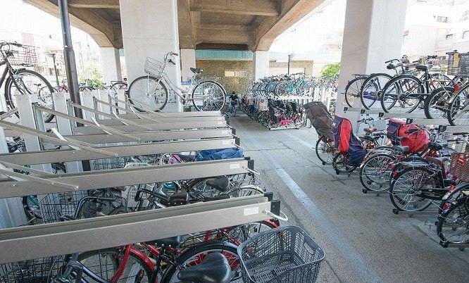 板橋区蓮根駅自転車駐車場