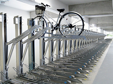 駐輪用　垂直昇降式