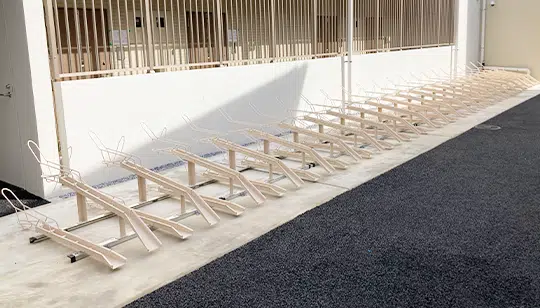 平置きラックの画像