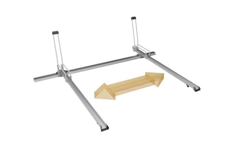 スライド式自転車ラック（前入れタイプ）  