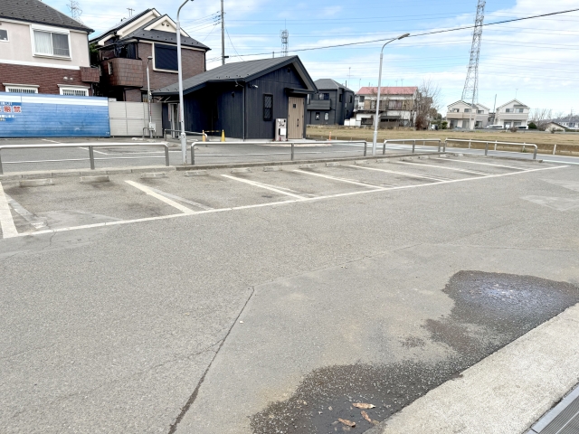 野外駐車場の様子
